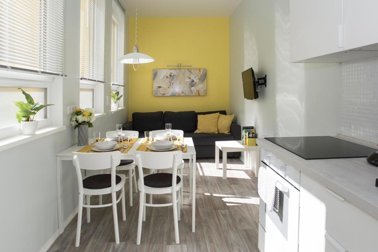 Zentral Gelegene, Helle Studio Apartments Norimberga Esterno foto